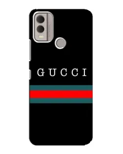 Чохол для Nokia C22 з картинкою «Gucci — червоний пояс»