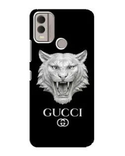 Чохол для Nokia C22 з картинкою «Gucci — срібний лев» Чохол для Nokia C22 з картинкою «Gucci — срібний лев»