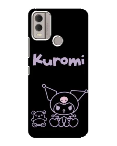 Чохол для Nokia C22 з картинкою «Kuromi — чорний мінімалізм» Чохол для Nokia C22 з картинкою «Kuromi — чорний мінімалізм»