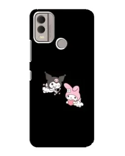 Чохол для Nokia C22 з картинкою «My Melody та Kuromi»