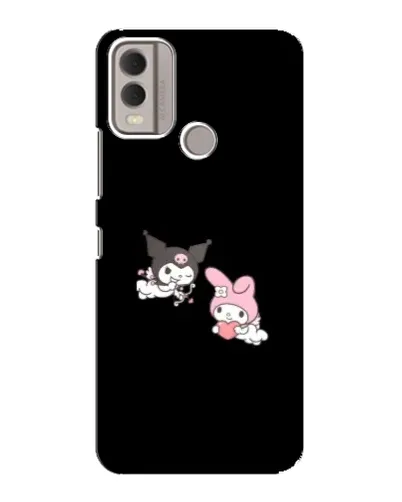 Чохол для Nokia C22 з картинкою «My Melody та Kuromi» Чохол для Nokia C22 з картинкою «My Melody та Kuromi»