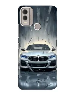 Чохол для Nokia C22 з картинкою «BMW у світлі фар»