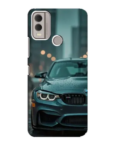 Чохол для Nokia C22 з картинкою «BMW у вогнях міста» Чохол для Nokia C22 з картинкою «BMW у вогнях міста»