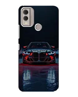 Чохол для Nokia C22 з картинкою «BMW на мокрій дорозі»