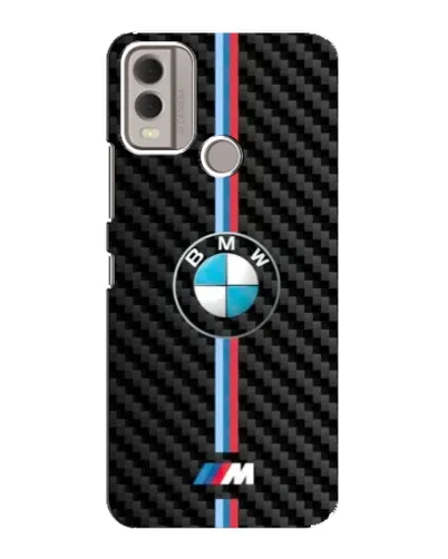 Чохол для Nokia C22 з картинкою «Емблема BMW та карбон» Чохол для Nokia C22 з картинкою «Емблема BMW та карбон»