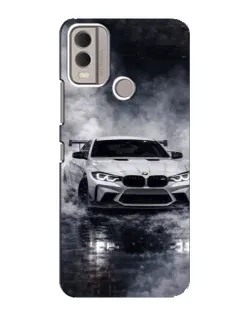 Чохол для Nokia C22 з картинкою «BMW крізь туман»