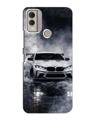 Чохол для Nokia C22 з картинкою «BMW крізь туман» Чохол для Nokia C22 з картинкою «BMW крізь туман»