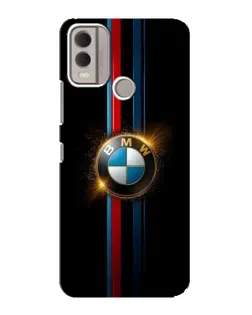 Чохол для Nokia C22 з картинкою «BMW M-Power неон»