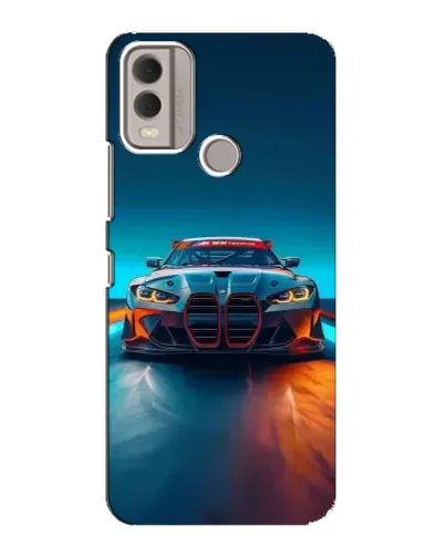 Чохол для Nokia C22 з картинкою «BMW — вогні неону» Чохол для Nokia C22 з картинкою «BMW — вогні неону»