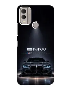 Чохол для Nokia C22 з картинкою «BMW крізь нічне місто» Чохол для Nokia C22 з картинкою «BMW крізь нічне місто»