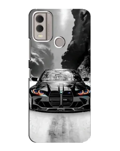 Чохол для Nokia C22 з картинкою «BMW — акварельний дрифт» Чохол для Nokia C22 з картинкою «BMW — акварельний дрифт»