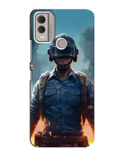 Чохол для Nokia C22 з картинкою «PUBG — реалістичний герой» Чохол для Nokia C22 з картинкою «PUBG — реалістичний герой»