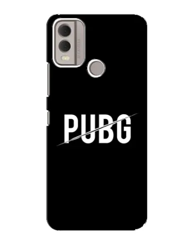 Чохол для Nokia C22 з картинкою «PUBG — білий логотип» Чохол для Nokia C22 з картинкою «PUBG — білий логотип»