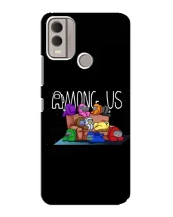 Чохол для Nokia C22 з картинкою «Логотип Among Us» Чохол для Nokia C22 з картинкою «Логотип Among Us»