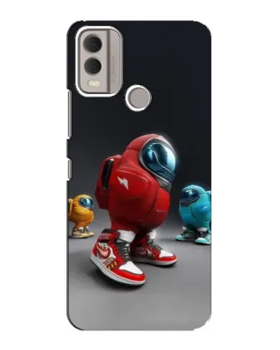 Чохол для Nokia C22 з картинкою «Among Us — 3D стиль»