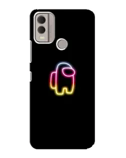 Чохол для Nokia C22 з картинкою «Among Us градієнт»