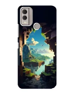 Чохол для Nokia C22 з картинкою «Вид з печери»