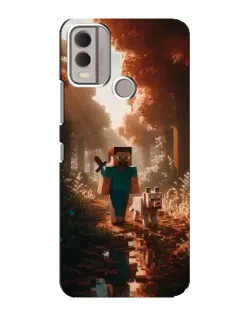 Чохол для Nokia C22 з картинкою «Стів у лісі»