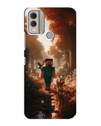 Чохол для Nokia C22 з картинкою «Стів у лісі»