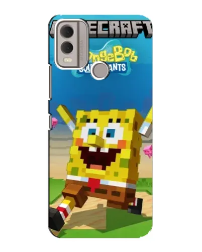 Чохол для Nokia C22 з картинкою «Губка Боб Minecraft» Чохол для Nokia C22 з картинкою «Губка Боб Minecraft»