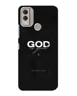Чохол для Nokia C22 з картинкою «GOD — Бог над усім»