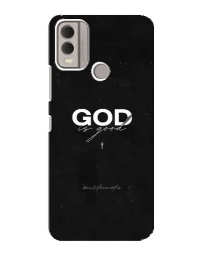 Чохол для Nokia C22 з картинкою «GOD — Бог над усім»