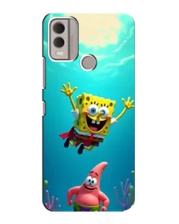 Чехол для Nokia C22 с картинкой «Спанч Боб под водой» Чехол для Nokia C22 с картинкой «Спанч Боб под водой»