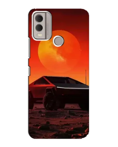 Чохол для Nokia C22 з картинкою «Cybertruck на Марсі» Чохол для Nokia C22 з картинкою «Cybertruck на Марсі»