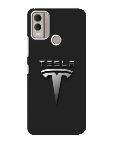 Чохол для Nokia C22 з картинкою «Сталевий логотип Tesla» Чохол для Nokia C22 з картинкою «Сталевий логотип Tesla»