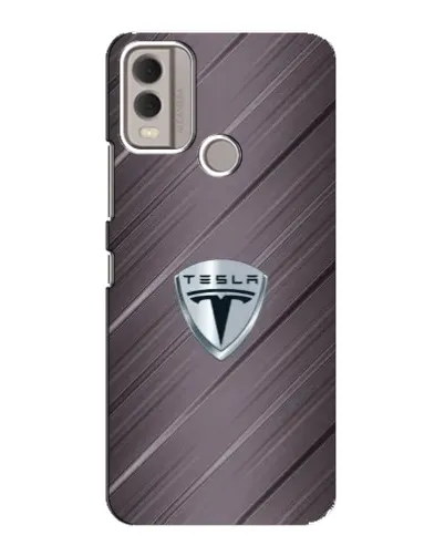 Чохол для Nokia C22 з картинкою «Металева текстура Tesla» Чохол для Nokia C22 з картинкою «Металева текстура Tesla»