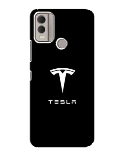 Чохол для Nokia C22 з картинкою «Tesla White Logo» Чохол для Nokia C22 з картинкою «Tesla White Logo»