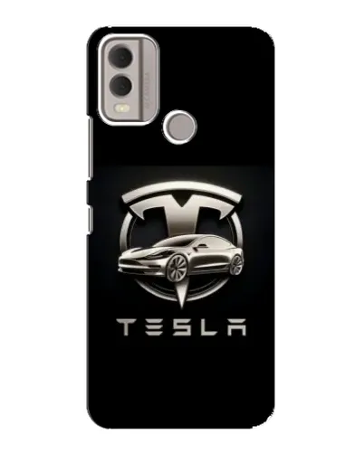 Чохол для Nokia C22 з картинкою «Tesla — срібне авто» Чохол для Nokia C22 з картинкою «Tesla — срібне авто»