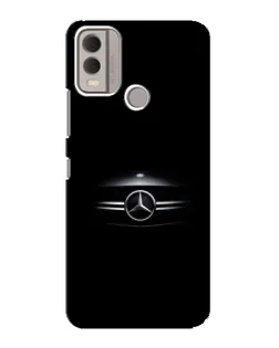 Чохол для Nokia C22 з картинкою «Mercedes — абстрактні лінії»