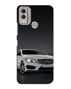 Чохол для Nokia C22 з картинкою «Mercedes AMG GT Silver»