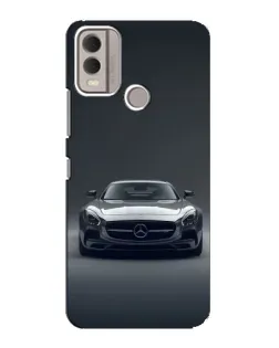Чохол для Nokia C22 з картинкою «Mercedes на чорному»