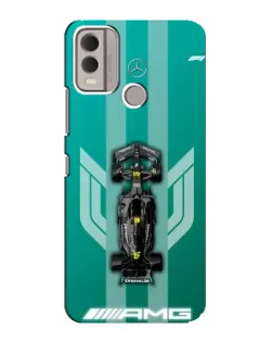 Чохол для Nokia C22 з картинкою «Mercedes AMG Petronas»