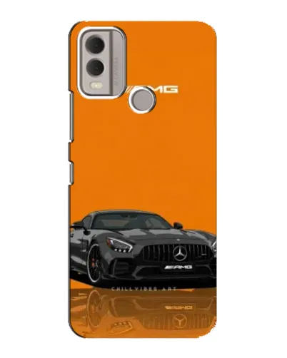 Чохол для Nokia C22 з картинкою «Помаранчевий Mercedes AMG» Чохол для Nokia C22 з картинкою «Помаранчевий Mercedes AMG»