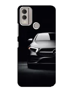 Чохол для Nokia C22 з картинкою «Світло фар Mercedes»