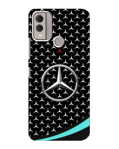 Чохол для Nokia C22 з картинкою «Mercedes — бірюзовий акцент» Чохол для Nokia C22 з картинкою «Mercedes — бірюзовий акцент»