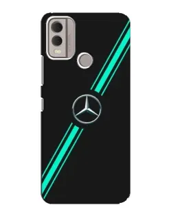 Чохол для Nokia C22 з картинкою «Спортивні лінії Mercedes»