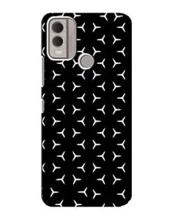 Чохол для Nokia C22 з картинкою «Mercedes паттерн зірок»