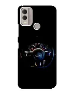 Чохол для Nokia C22 з картинкою «Салон Audi — кермо» Чохол для Nokia C22 з картинкою «Салон Audi — кермо»