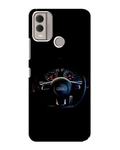 Чохол для Nokia C22 з картинкою «Салон Audi — кермо» Чохол для Nokia C22 з картинкою «Салон Audi — кермо»