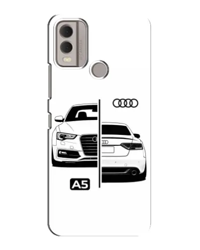 Чохол для Nokia C22 з картинкою «Audi — контрастний дизайн» Чохол для Nokia C22 з картинкою «Audi — контрастний дизайн»