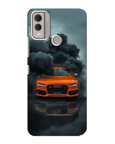 Чохол для Nokia C22 з картинкою «Audi у хмарах диму» Чохол для Nokia C22 з картинкою «Audi у хмарах диму»