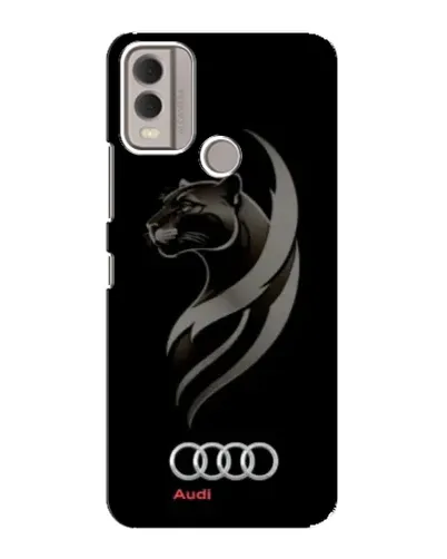 Чохол для Nokia C22 з картинкою «Графіка — пантера та Audi» Чохол для Nokia C22 з картинкою «Графіка — пантера та Audi»