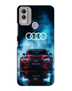Чохол для Nokia C22 з картинкою «Audi Sport — неон»