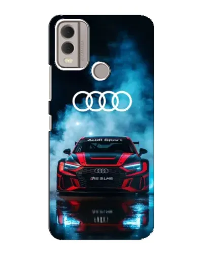 Чохол для Nokia C22 з картинкою «Audi Sport — неон» Чохол для Nokia C22 з картинкою «Audi Sport — неон»