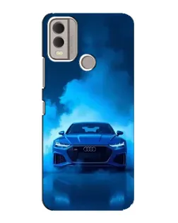Чохол для Nokia C22 з картинкою «Audi — блакитна енергія»