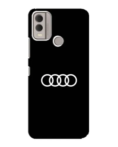 Чохол для Nokia C22 з картинкою «Audi White Logo» Чохол для Nokia C22 з картинкою «Audi White Logo»